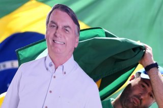 Jair Bolsonaro, 70 ans, encourt jusqu'à 43 ans de prison (archives). KEYSTONE/AP/Eraldo Peres